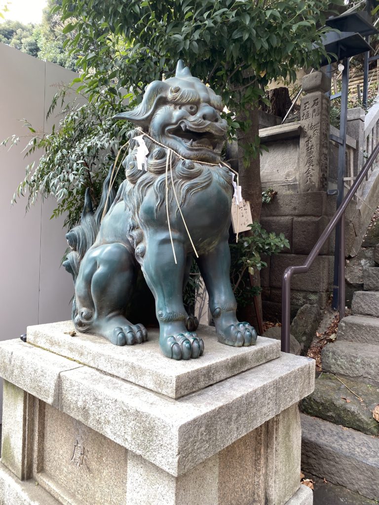 愛宕神社狛犬