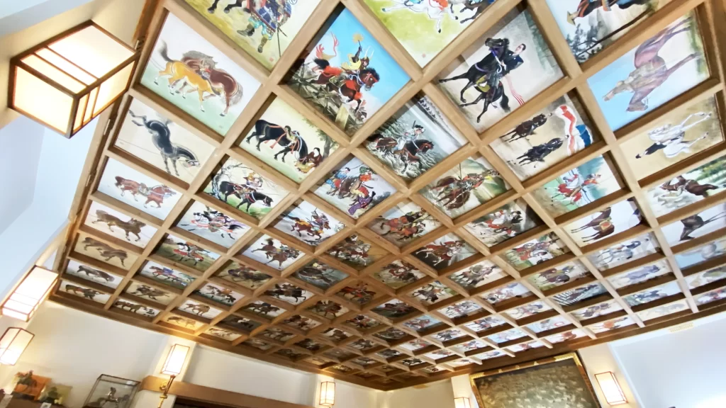 矢先稲荷神社馬の天井画