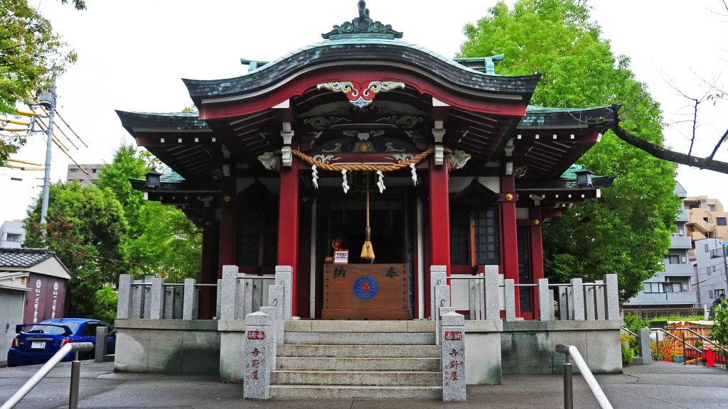 洲崎神社拝殿