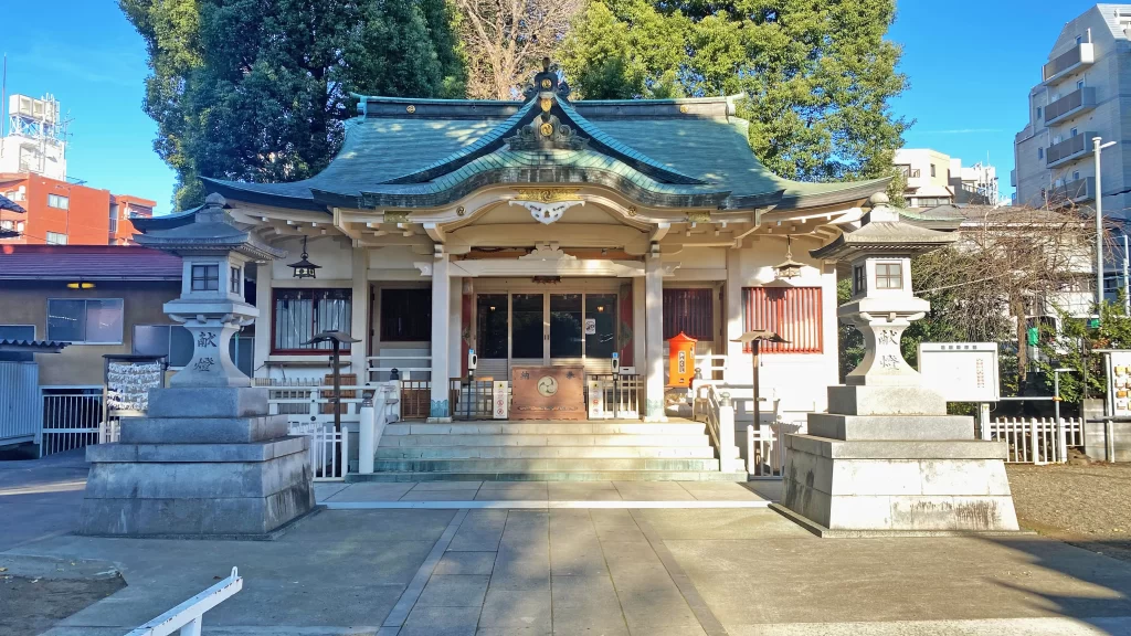 荻窪白山神社拝殿